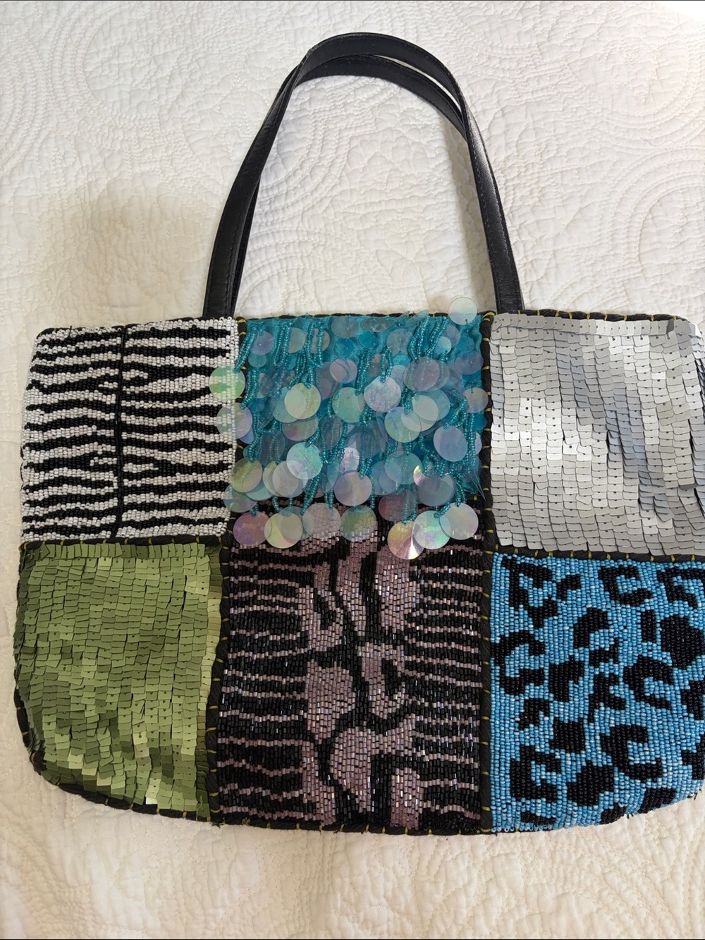 Vintage Christiana Beaded Handbag